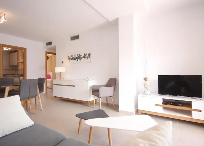 Suenos De Mar Con Vistas Al Puerto By Costablancarent * دينايا